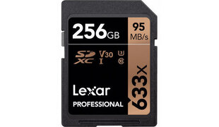 Карта памяти Lexar Professional 633x SDHC цена и информация | Карты памяти для фотоаппаратов | 220.lv