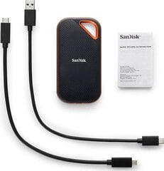 Внешний накопитель SSD SanDisk Extreme Pro Portable V2 (2 ТБ) цена и информация | Жёсткие диски | 220.lv