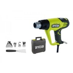 Ryobi EHG2020LCD celtniecības fēns ar LCD displeju, 2000W цена и информация | Строительные фены | 220.lv