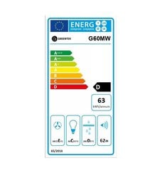 Hood Greentek G50MW цена и информация | Вытяжки на кухню | 220.lv