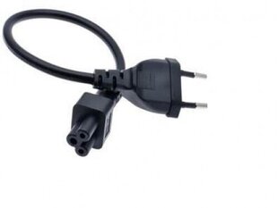 AC cord - C5 connector, EU plug, 0.6m cena un informācija | Kabeļi un vadi | 220.lv
