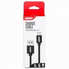 KMD Charge Cable - Black, 1.8m (PS5, Xbox Series X, Switch) cena un informācija | Kabeļi un vadi | 220.lv