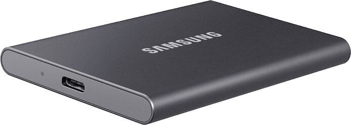 Ārējais SSD cietais disks T7, Samsung / 500 GB cena un informācija | Iekšējie cietie diski (HDD, SSD, Hybrid) | 220.lv