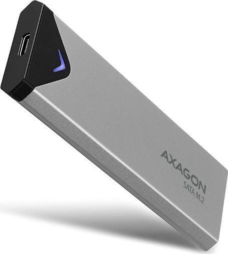 AXAGON EEM2-U3C USB-C 3.1 Gen 1 - M.2 SATA SSD 42-80mm, Box cena un informācija | Komponentu piederumi | 220.lv