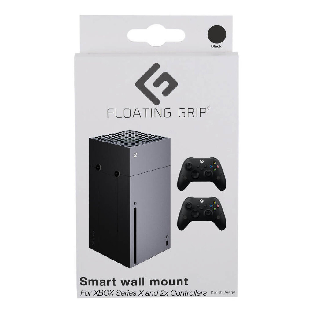 Floating Grip Wall Mount Bundle for Xbox Series X and Controllers - Black цена и информация | Gaming aksesuāri | 220.lv