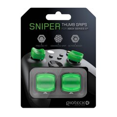 Gioteck Sniper Thumb Grips (Translucent Green) cena un informācija | Spēļu kontrolieri | 220.lv