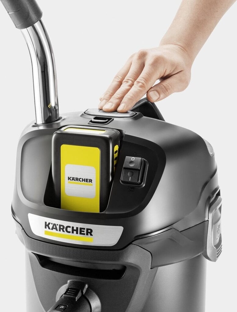 Akumulatora pelnu sūcējs Kärcher AD 2 (bez akumulatora un lādētāja) cena un informācija | Kamīnu un krāšņu aksesuāri | 220.lv