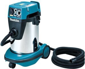 Makita putekļu sūcējs (sauss/slapjš), 1050 W, 3500 l/min, 220mbar, 32 l. cena un informācija | Putekļu sūcēji | 220.lv