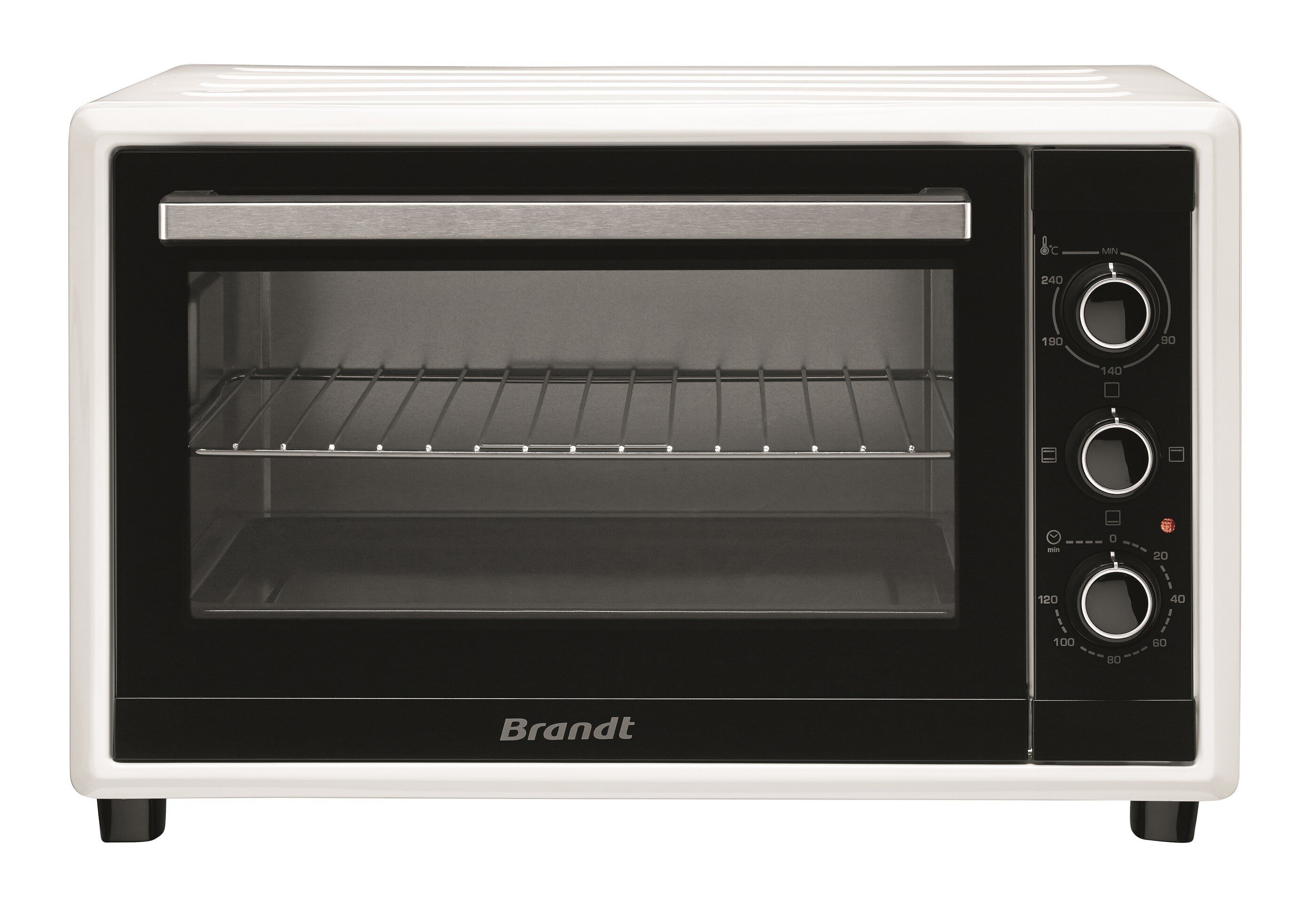 Мини-духовка Brandt FC420CW, настольная духовка, объем 42 л, белый цена |  220.lv