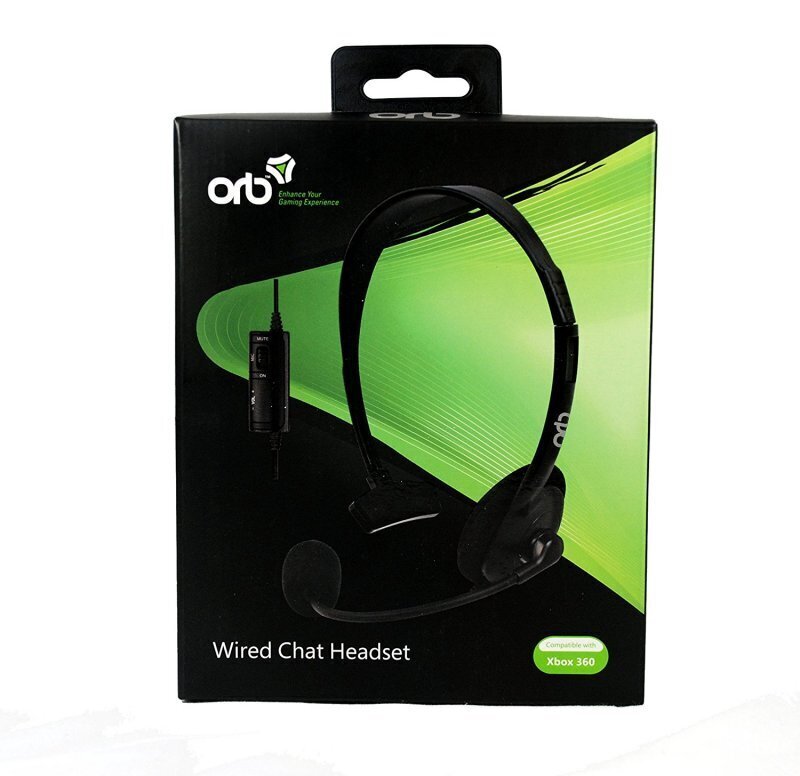 ORB Wired Chat Headset for Xbox 360 cena un informācija | Austiņas | 220.lv