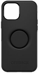 Чехол Otter + Pop для iPhone 12 mini, черный цена и информация | Чехлы для телефонов | 220.lv