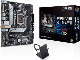 Asus Prime H510M-A WIFI cena un informācija | Mātesplates | 220.lv