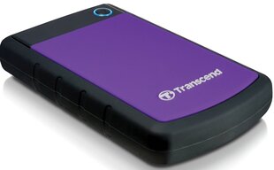 Transcend StoreJet 25H3 1TB 2,5" USB 3.0 цена и информация | Жёсткие диски | 220.lv