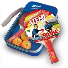 Galda tenisa komplekts Atemi Strike cena un informācija | Galda tenisa raketes, somas un komplekti | 220.lv