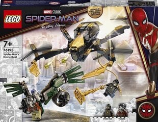 76195 LEGO® Marvel Super Heroes Дуэль дронов Человека-паука цена и информация | Конструкторы и кубики | 220.lv