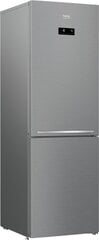 Beko RCNA366E40ZXBN, ledusskapis, tilpums 324 L, 185 cm, sudrabots cena un informācija | Ledusskapji | 220.lv