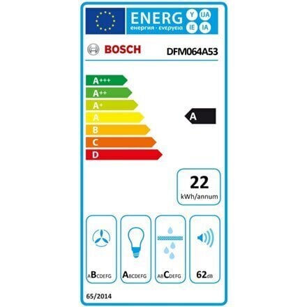 Bosch DFM064A53 cena un informācija | Tvaika nosūcēji | 220.lv