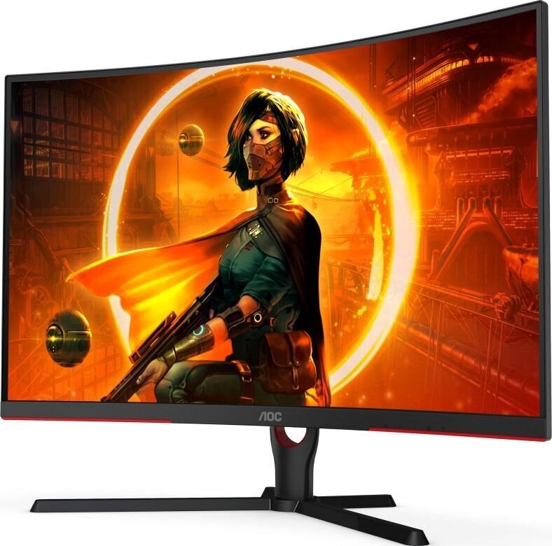 AOC C32G3AE/BK цена и информация | Monitori | 220.lv