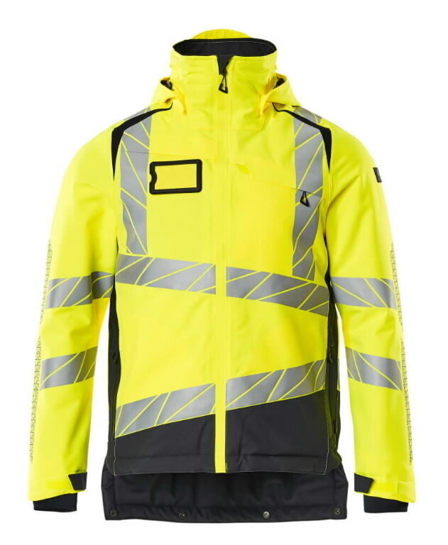 Ziemas virsjaka Accelerate Safe augstas redzamības CL3, dzeltena/tumši zila 2XL, Mascot cena un informācija | Darba apģērbi | 220.lv