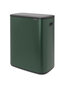 Brabantia Bo touch Bin atkritumu tvertne, 2x30L, Pine Green cena un informācija | Miskastes | 220.lv