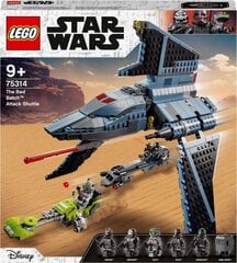 75314 LEGO® Star Wars The Bad Batch kosmosa kuģis uzbrukumiem cena un informācija | Konstruktori | 220.lv