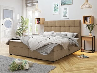 Континентальная кровать Wall 160x200см цена и информация | Кровати | 220.lv