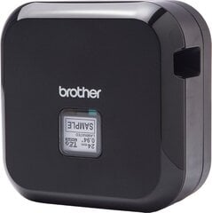 Принтер для этикеток с USB Brother PTP710BTXG1 Bluetooth Чёрный цена и информация | Принтеры | 220.lv