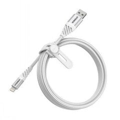 OTTERBOX CABLE USB A-LIGHTNING, 2M, BLACK цена и информация | Кабели и провода | 220.lv