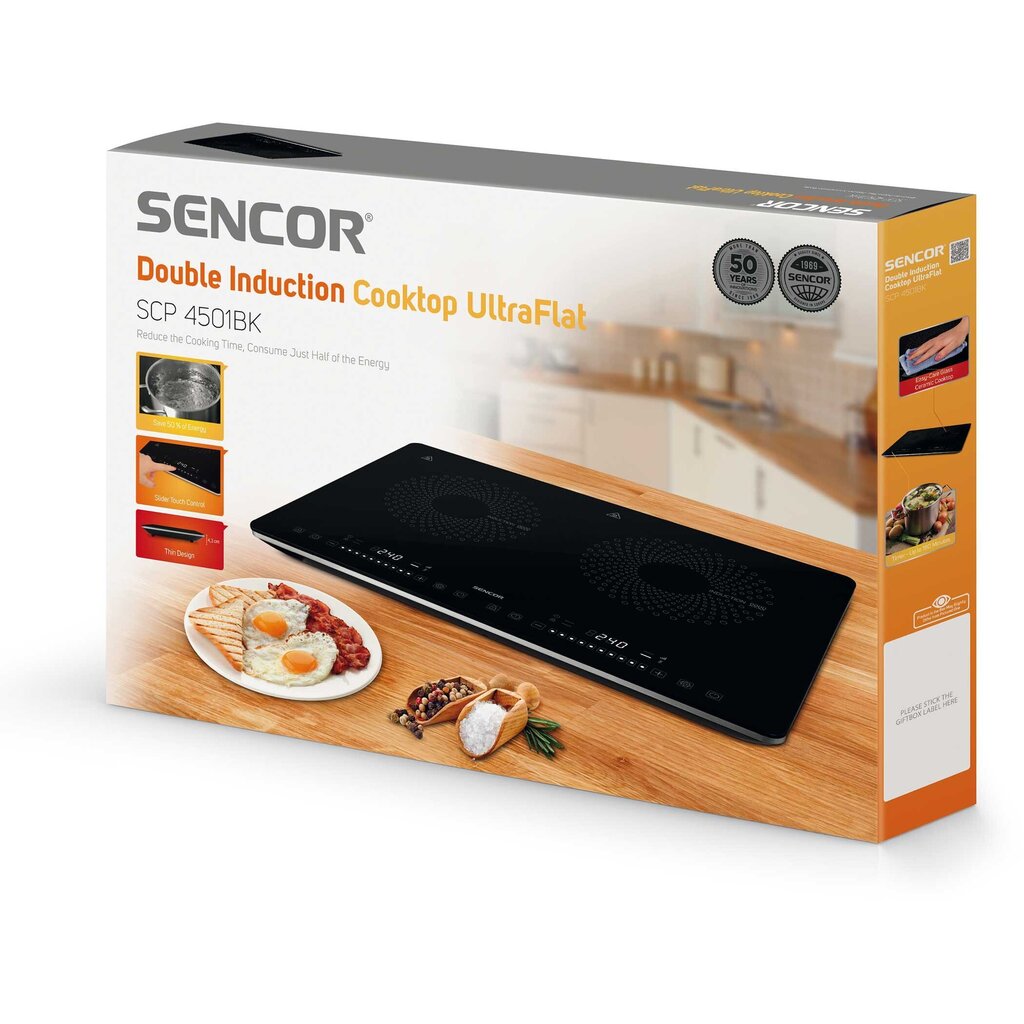 Sencor SCP 4501BK cena un informācija | Plīts virsmas | 220.lv