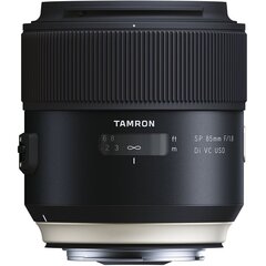 Tamron SP 85mm f/1.8 Di VC USD objektīvs priekš Canon cena un informācija | Objektīvi | 220.lv