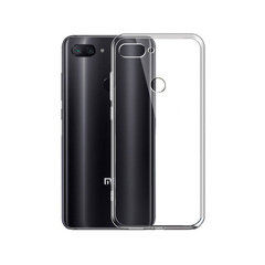 Aizmugurējais vāciņš ILike    Xiaomi    Mi 8 Lite Ultra Slim 0,5 mm TPU case    Transparent цена и информация | Чехлы для телефонов | 220.lv