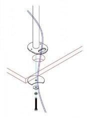 NewStar FPMA-D960GROMMET VESA 75 x 75 цена и информация | Кронштейны для монитора | 220.lv