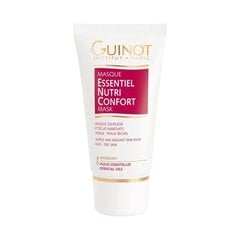 Сияющая маска для лица для сухой кожи Guinot Essentiel Nutrition Confort 50 мл цена и информация | Маски для лица, патчи для глаз | 220.lv