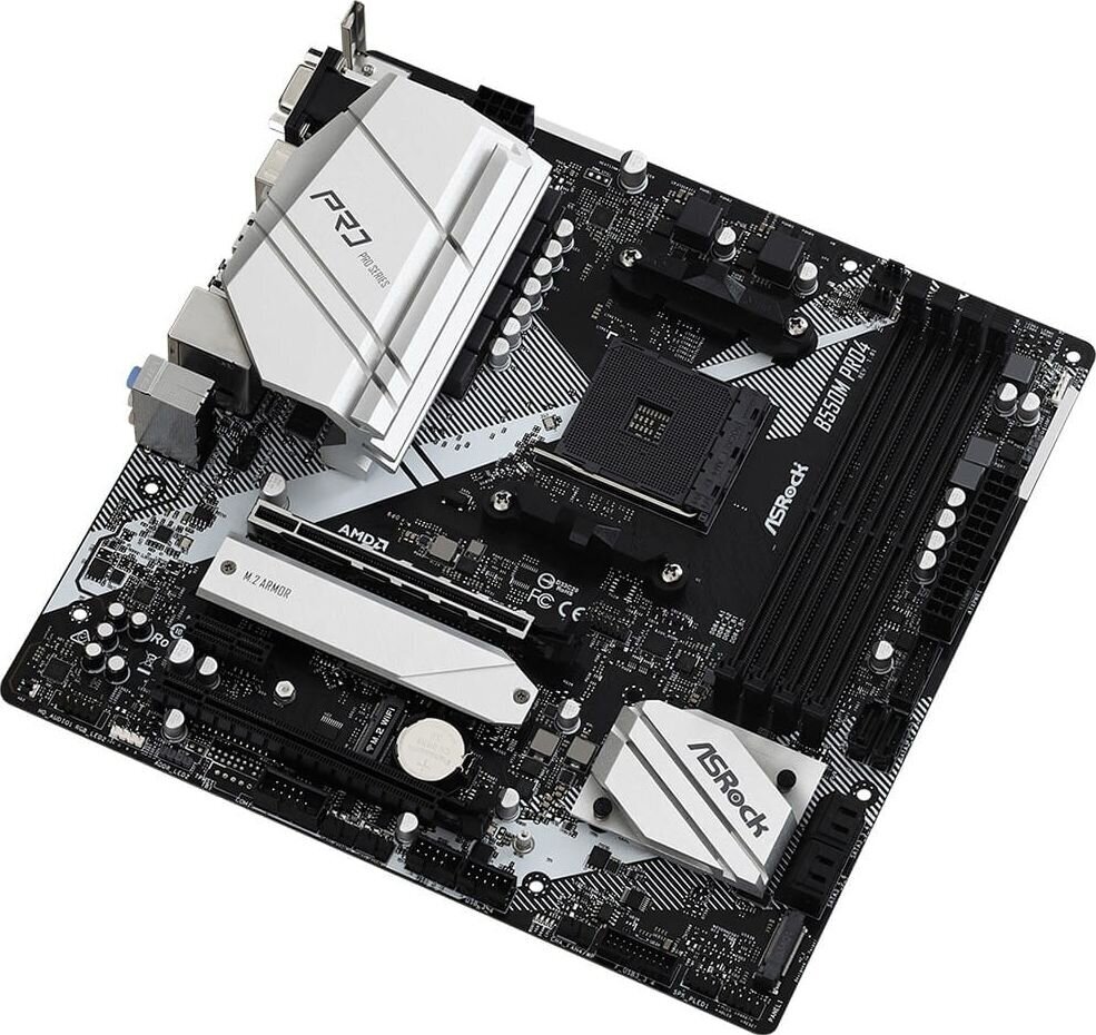 ASRock B550M PRO4 cena un informācija | Mātesplates | 220.lv