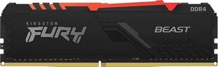 MEMORY DIMM 16GB PC25600 DDR4/KF432C16BBA/16 KINGSTON цена и информация | Оперативная память (RAM) | 220.lv