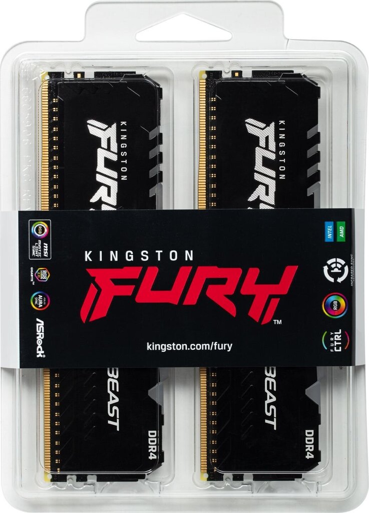 Kingston Fury KF426C16BB1AK2/32 цена и информация | Operatīvā atmiņa (RAM) | 220.lv