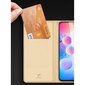 Dux Ducis Skin Pro Bookcase type case, paredzēts Xiaomi Redmi K40 Pro + / K40 Pro / K40 / Poco F3, zelta cena un informācija | Telefonu vāciņi, maciņi | 220.lv