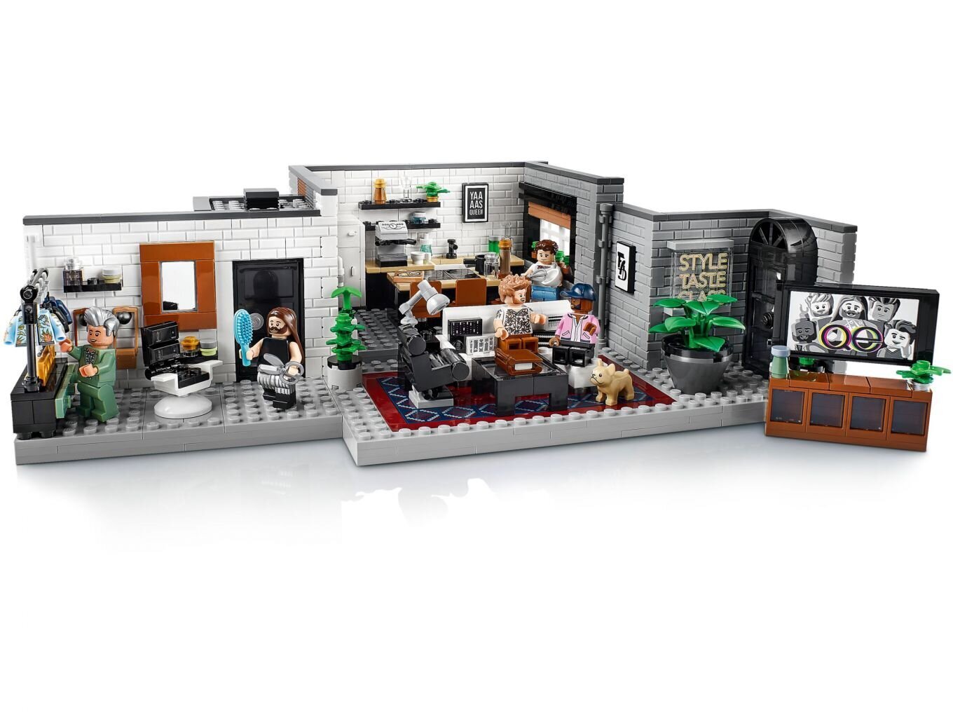 10291 LEGO® Icons Queer Eye - Лофт Fab 5 цена | 220.lv