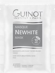 Осветляющая маска для лица Guinot Newhite, 7 шт. цена и информация | Маски для лица, патчи для глаз | 220.lv