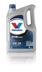 Motoreļļa SYNPOWER XL-III C3 5W30 4L, Valvoline cena un informācija | Motoreļļas | 220.lv