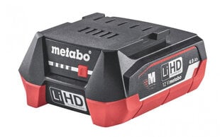 Аккумулятор 12V / 4,0 Ah LiHD, Metabo цена и информация | Шуруповерты, дрели | 220.lv