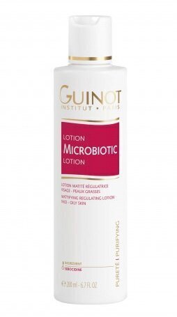 Sejas toniks taukainai ādai Guinot Microbiotic 200 ml cena un informācija | Sejas ādas kopšana | 220.lv