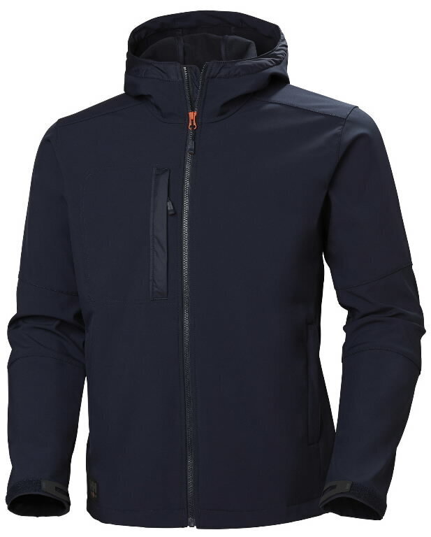 Helly Hansen WorkWear Softshell jaka ar kapuci Kensington, tumši zila, XL цена и информация | Darba apģērbi | 220.lv