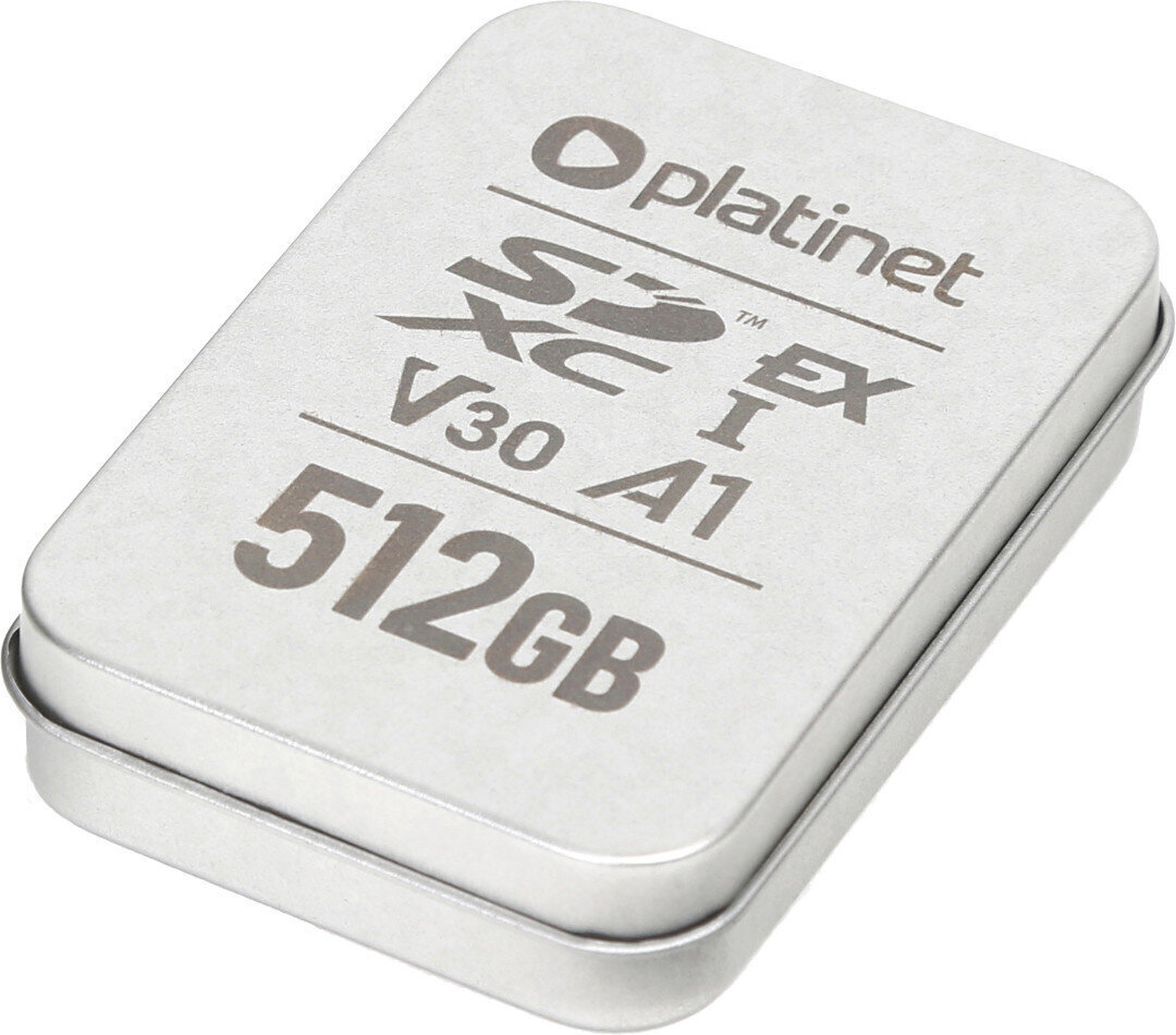 Platinet memory card SD Express 7.0 512GB PCIe Gen3 cena un informācija | Atmiņas kartes fotokamerām | 220.lv