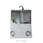 Aizkars Dalya, baltā krāsā, 140 x 240 cm, 1 gab. cena un informācija | Aizkari | 220.lv