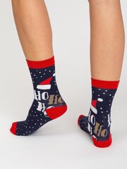 носки с рождественским принтом, 3 пары цена и информация | Женские носки | 220.lv