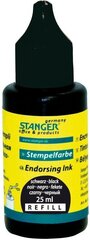 Tinte zīmogiem STANGER, 25 ml, melna cena un informācija | Kancelejas preces | 220.lv