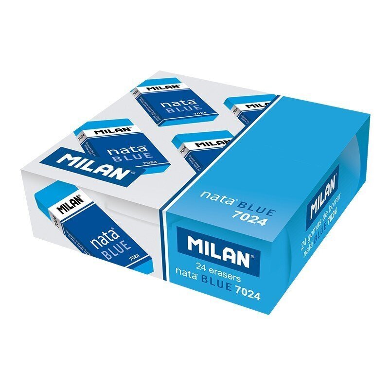 Dzēšgumija MILAN NATA BLUE 7024 cena un informācija | Kancelejas preces | 220.lv