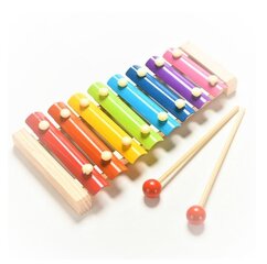Разноцветный ксилофон для детей цена и информация | Развивающие игрушки | 220.lv
