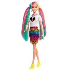 Lelle Barbie ar varavīksnes krāsas matiem цена и информация | Игрушки для девочек | 220.lv